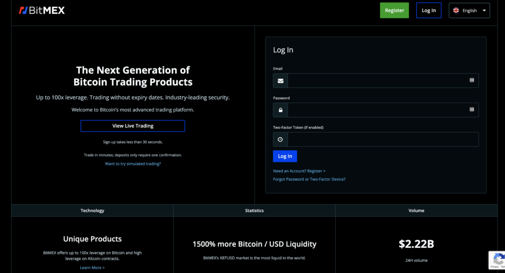 Bitmex: The Next Generation of Bitcoin Trading Products
