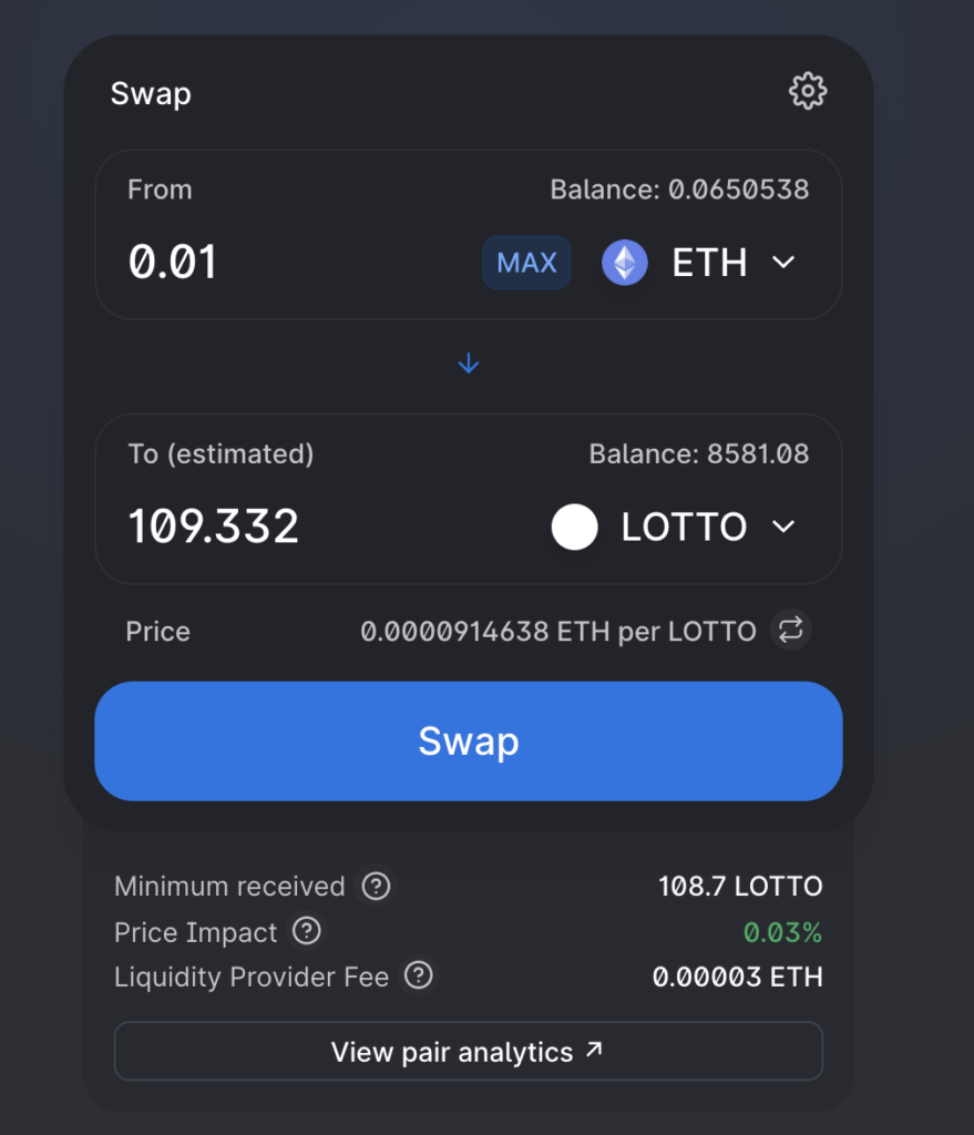 cryptocurrency lottery script