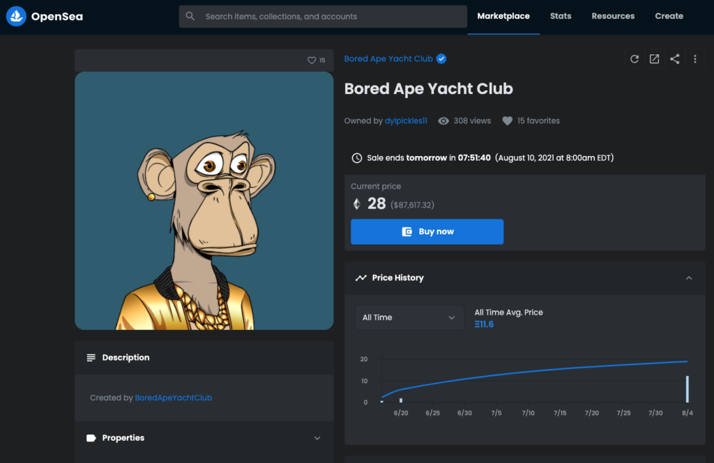 Buy Bored Ape Yacht Club