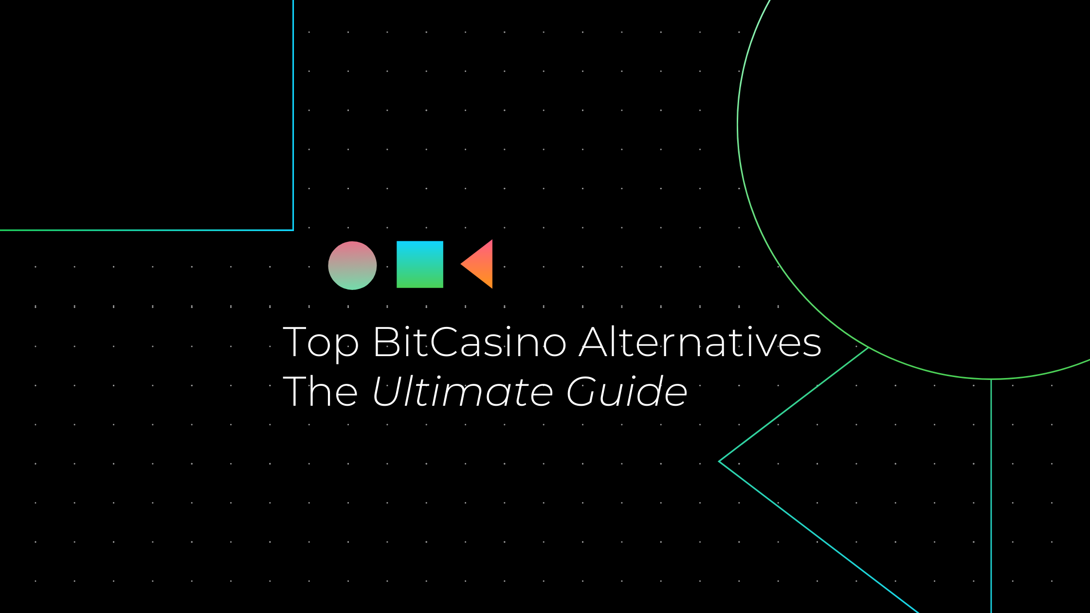 Top BitCasino Alternatives Ultimate Guide